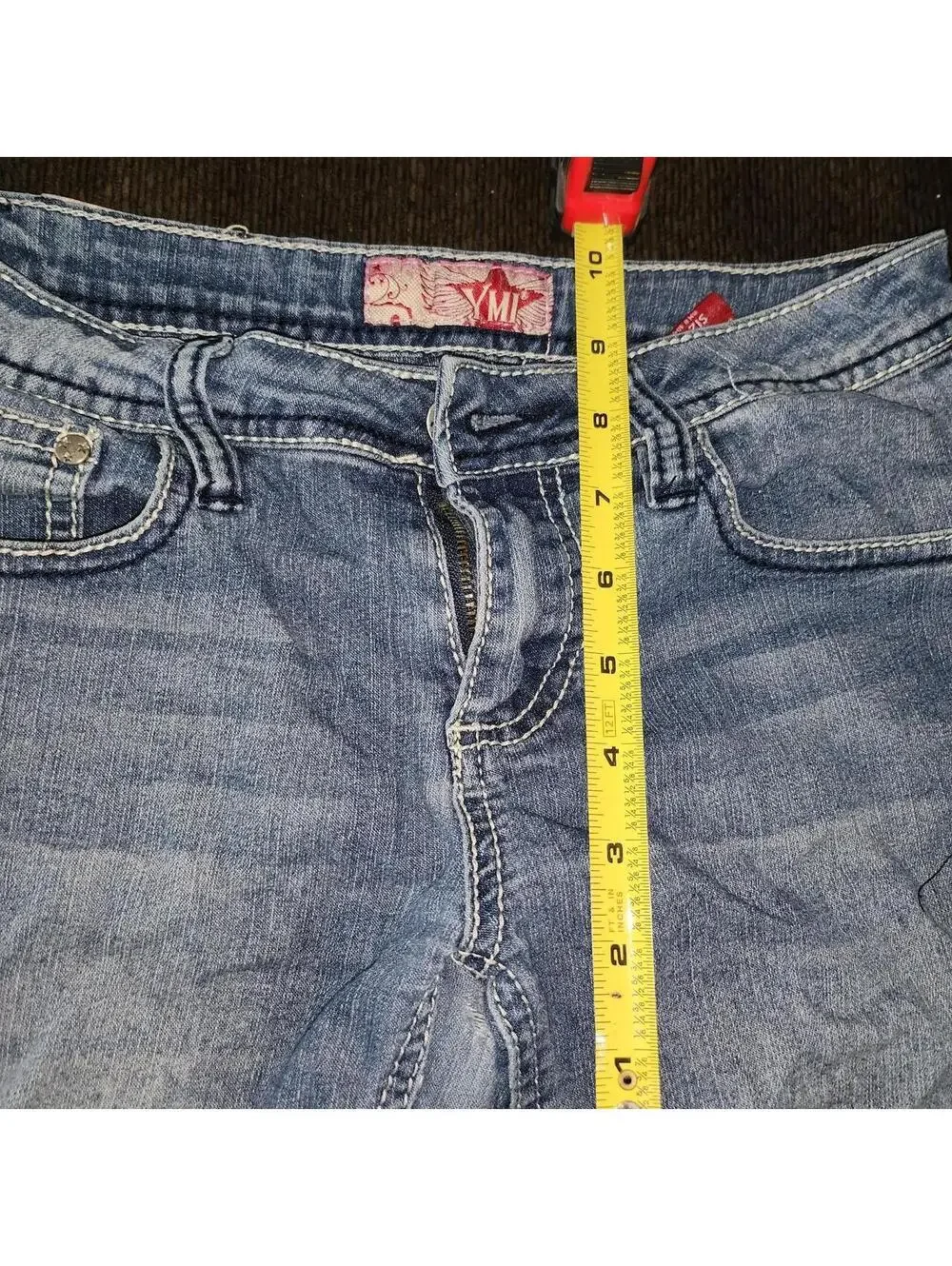 Y2K YMI blue denim shorts #y2k #denim